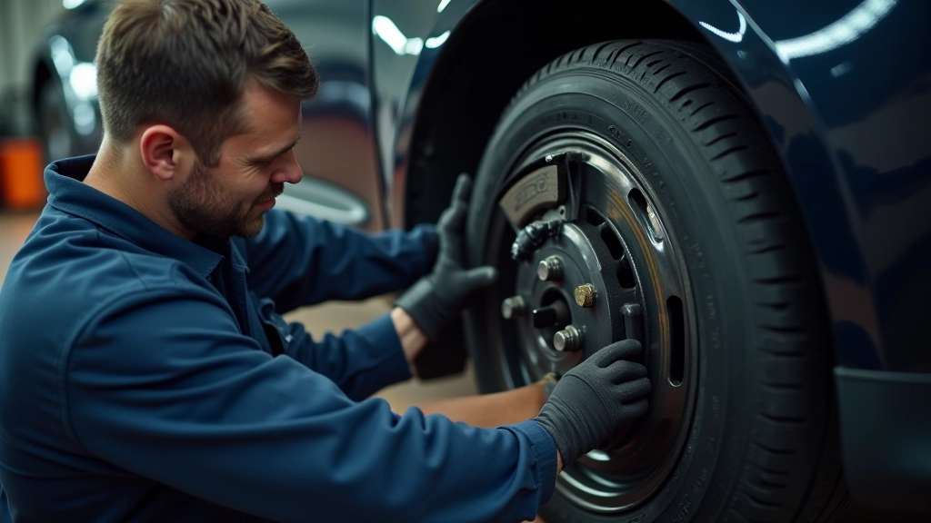 Brake pad replacement service