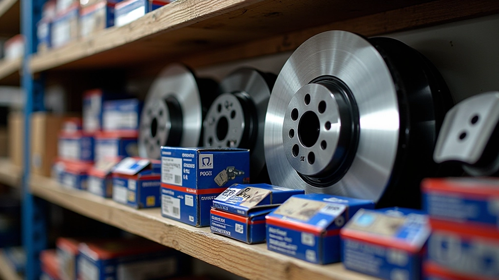 Genuine brake parts inventory